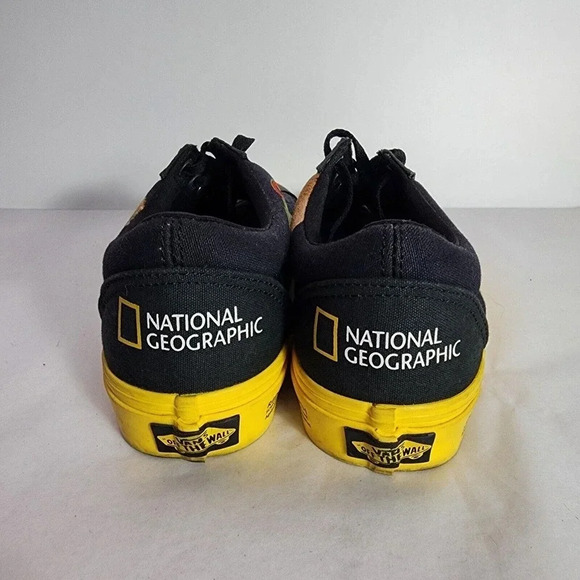 Vans x National Geographic Old Skool Size Mens 4 Womens 6 Sneakers - Picture 5 of 11